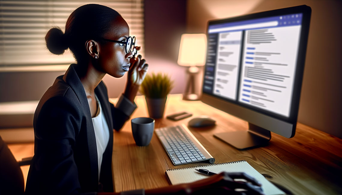Een SEO specialist voert een grondige analyse uit van een website