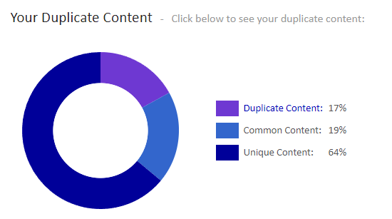 duplicate content