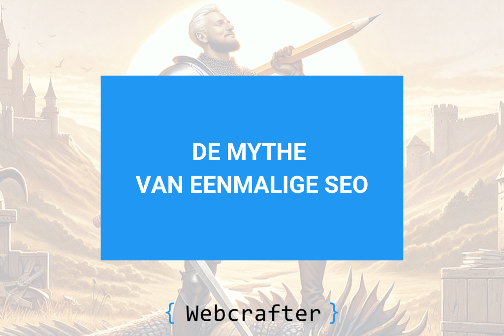 eenmalige seo mythe