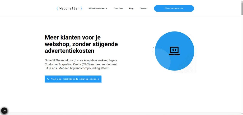 webcrafter homepage